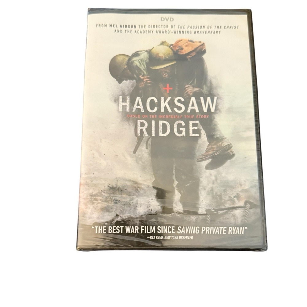 Hacksaw Ridge (DVD2016) New Sealed Deleted Scenes Vets War Mel Gibson WWII Flick